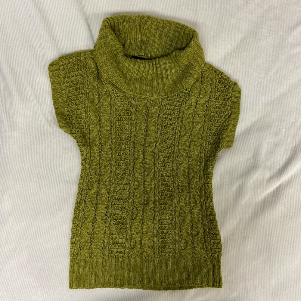 XXI Green Short Sleeve Sweater Large